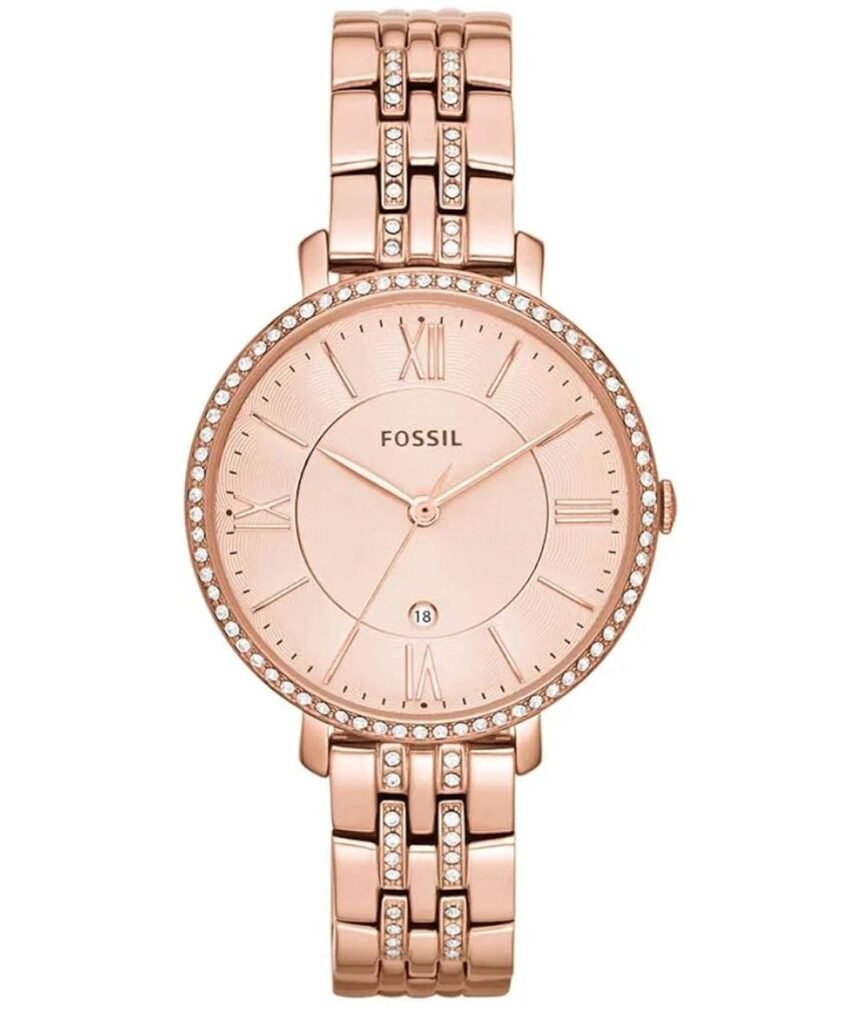 Fossil Jacqueline Rose Gold Watch ES3546