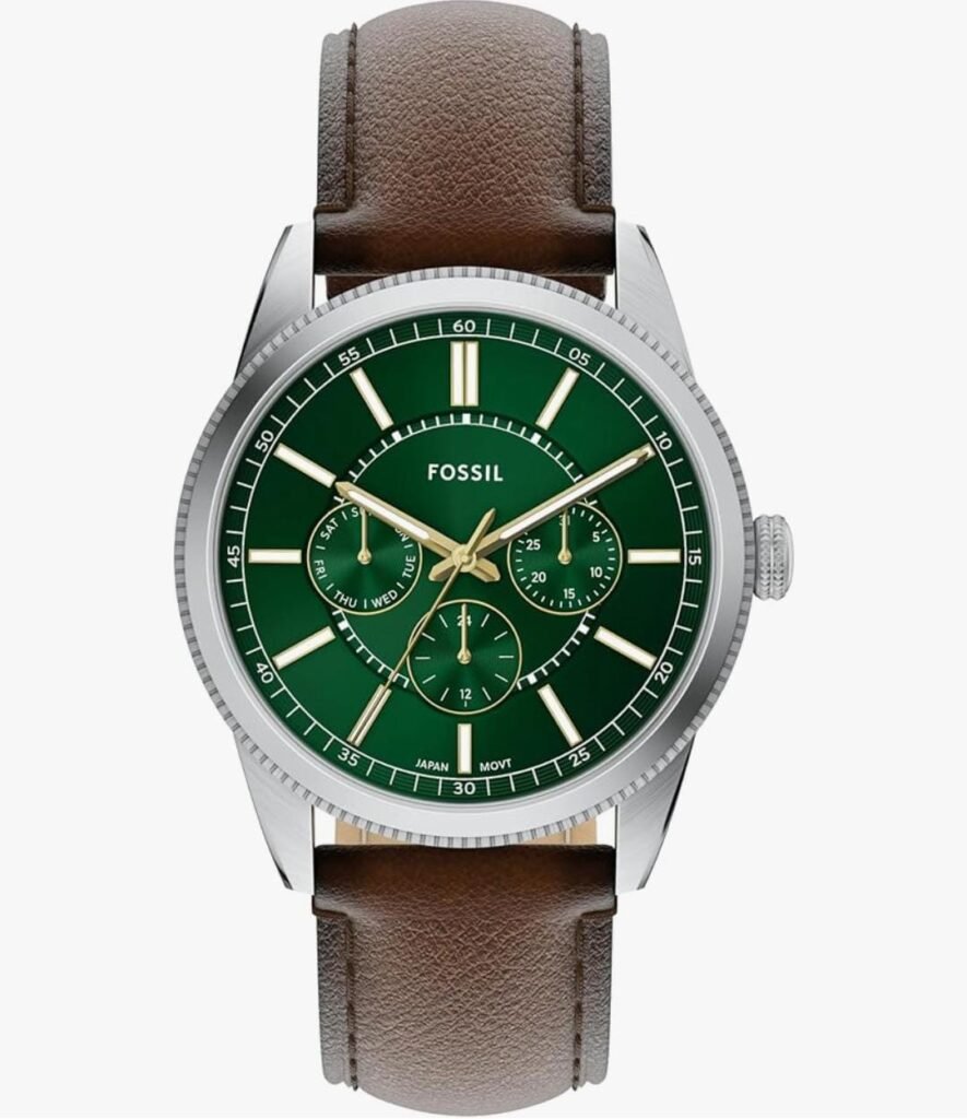 Fossil Men's Watch, Pearson Multifunction Stainless Steel Watch for Men